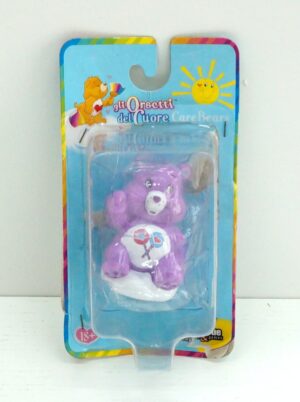 Orsetti del Cuore Care Bears: Share Bears Viola con Palloncini con cuoricini. Mac Due Toys 2004
