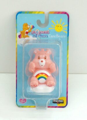 Orsetti del Cuore Care Bears: Allegrorsa Rosa con Arcobaleno. Mac Due Toys 2004