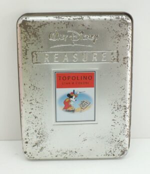 Walt Disney: Treasures - Topolino Star A Colori. Cofanetto Tin Box con Cartolina e 2 DVD in Ita. Ologramma Rettangolare