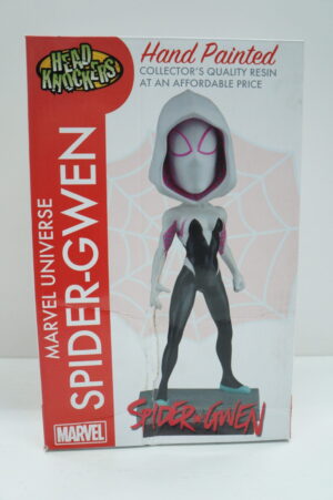 Marvel Head Knocker SPIDER-GWEN Classic Masked Toy Figure Neca