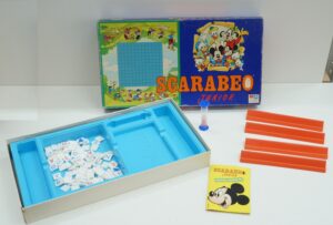 Scarabeo Junior Disney. Gioco da Tavolo. Editrice Giochi 1992 - NON COMPLETO