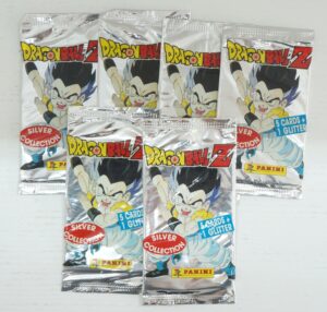 Lotto n. 6 Bustine: Dragon Ball Z - Silver Collection Cards. Panini 1998