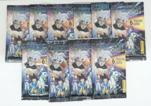 Lotto n. 10 Bustine: Dragonball GT Serie 1 Cards. Panini 1998