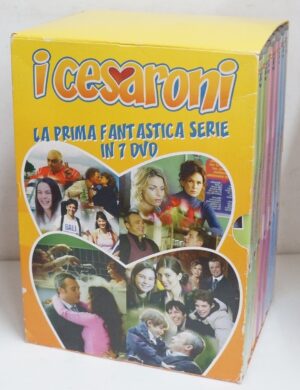 I Cesaroni - Stagione 1 Completa (Episodi 1-26) (7 DVD) con Cofanetto - DVD in Italiano - Versione da edicola