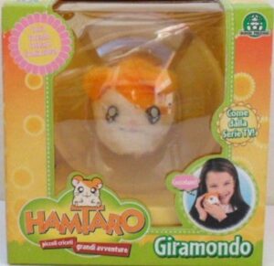 (NA) PELUCHE Meccanico Hamtaro Nella Palla Giramondo GIOCHI PREZIOSI VINTAGE