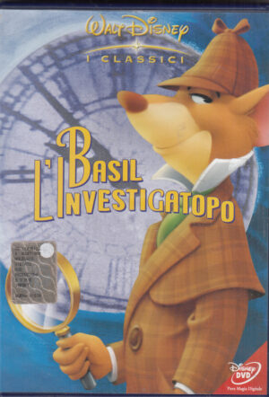 Basil l'investigatopo. Walt Disney I Classici. DVD in Italiano. Ologramma Tondo