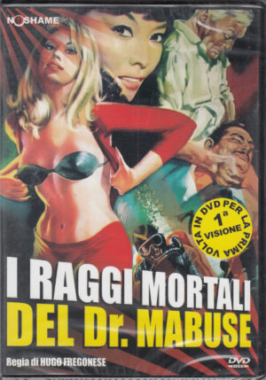 I raggi mortali del dr. Mabuse DVD in Italiano