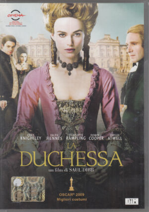 La duchessa DVD in Italiano Keira Knightley, Ralph Fiennes Versione da edicola.