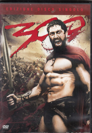 300 (Rodrigo Santoro) Edizione Disco Singolo - DVD in Italiano ed.