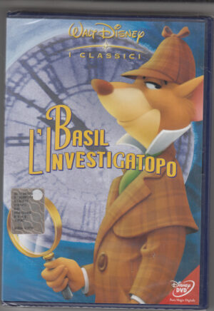 Basil l'investigatopo. Walt Disney I Classici. DVD in Italiano. Ologramma Tondo ( Z3 - DV V0083). Nuovo