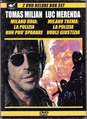 Milano odia: la polizia non può sparare - DVD Milano trema: la polizia vuole giustizia (2 DVD) Deluxe Box con Slipcase - DVD in italiano