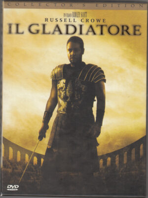 Il Gladiatore film di Ridley Scott con Russel Crowe. Collector's Edition. DVD in Italiano