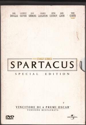 Spartacus un film di Stanley Kubrick. Special Edition con n. 2 DVD in Italiano con Cofanetto