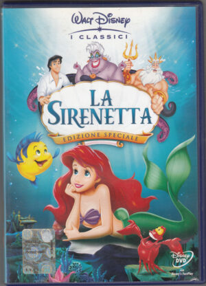 La Sirenetta (Walt Disney) - Edizione Speciale - DVD in Italiano - Ologramma Rettangolare