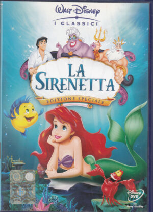 La Sirenetta (Walt Disney) - Edizione Speciale - DVD in Italiano - Ologramma Rettangolare