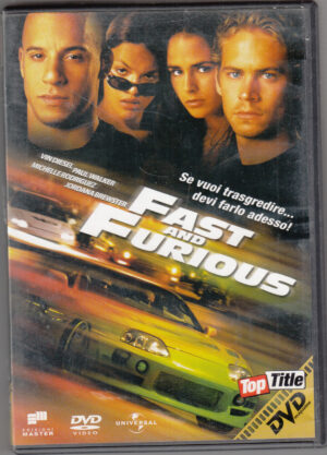 Fast and Furious. Vin Diesel,Paul Walker  DVD in Italiano Versione da edicola