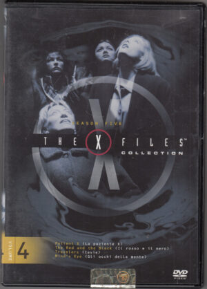 The X-files Stagione 5. Volume 4 in Italiano DVD Versione da edicola