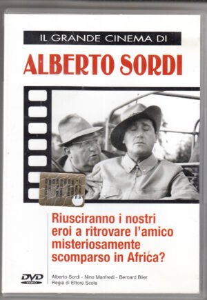 Riusciranno i nostri eroi a ritrovare l'amico misteriosamente scomparso in Africa? DVD (Alberto Sordi) - Versione da edicola - DVD in Italiano