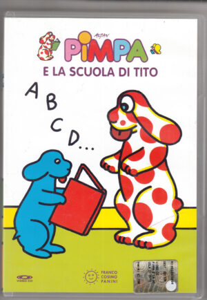 Pimpa e La Scuola di Tito DVD in Italiano Versione da edicola