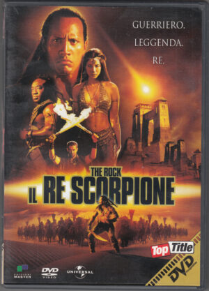 Il re scorpione The Rock DVD in Italiano Versione da edicola