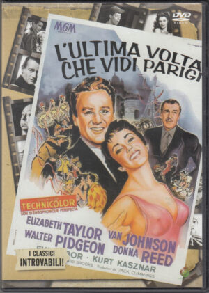 L'ultima volta che vidi Parigi con Elizabeth Taylor. DVD in Italiano