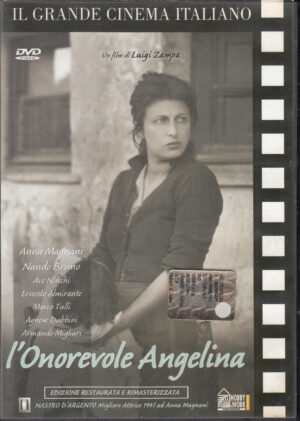 L' Onorevole Angelina Nando Bruno DVD in Italiano Versione da edicola
