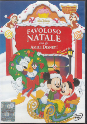 Walt Disney: Favoloso Natale con gli amici Disney! DVD in Italiano Ologramma rettangolare