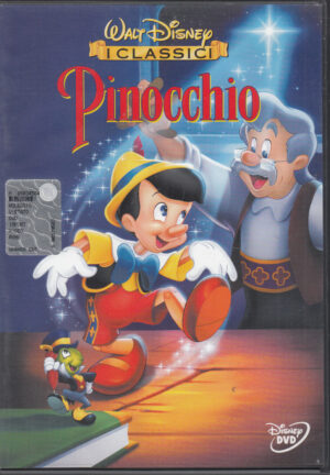 Walt Disney: Pinocchio DVD in italiano Ologramma tondo