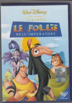 Le follie dell'imperatore - (Walt Disney) - DVD in Italiano - Senza Ologramma