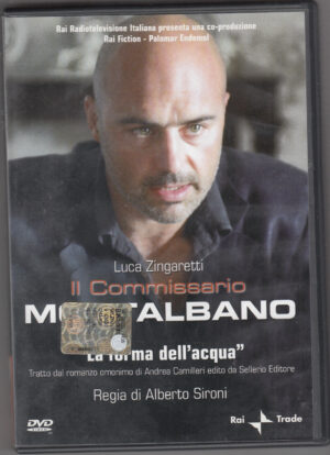 La Forma dell'Acqua. Luca Zingaretti in Italiano Versione da edicola