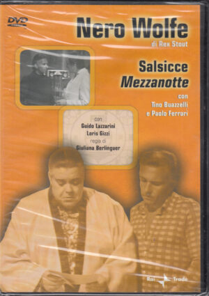 NERO WOLFE di Rex Stout: Salsicce a mezzanotte DVD in Italiano Tino Buazzelli