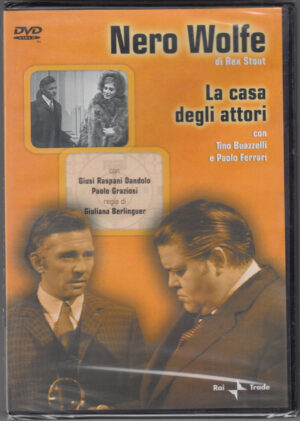 NERO WOLFE di Rex Stout: La casa degli attori DVD in Italiano Tino Buazzelli