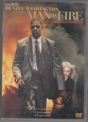 Man on Fire Il fuoco della vendetta Denzel Washington DVD in Italiano