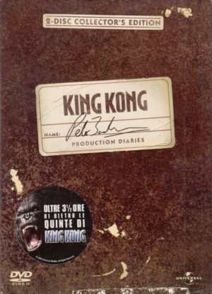 King Kong Peter Jackson's production diaries DVD in Inglese