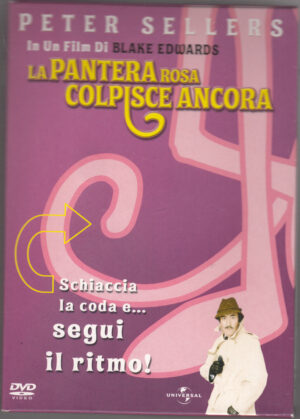 La Pantera Rosa Colpisce Ancora Limited Peter Sellers DVD in Italiano