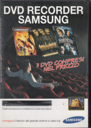 Set di 3 DVD in Italiano Young Frankestein Junior, I fantastici 4, Gangs of New York