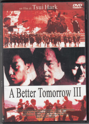 A better tomorrow 3 Tsui Hark DVD in Italiano