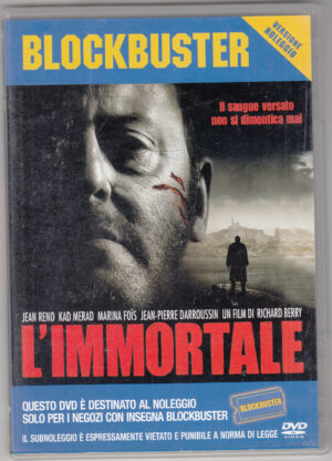 L'immortale . Blockbuster DVD in Italiano Versione Noleggio