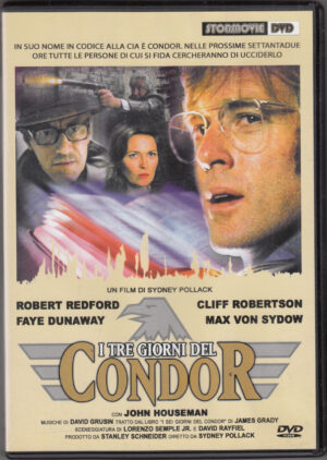 I Tre Giorni Del Condor  Robert Redford DVD in Italiano