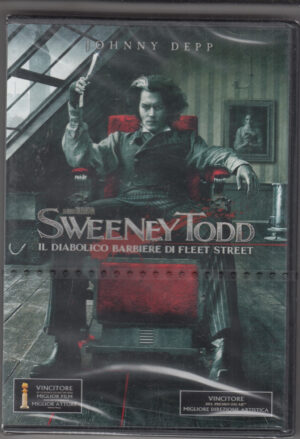 Sweeney Todd (Jhonny Deep) - DVD in Italiano