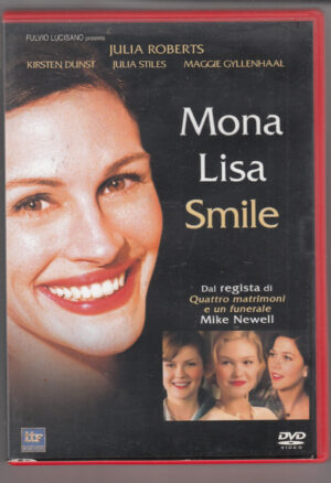 MONA LISA SMILE. JULIA ROBERTS DVD in Italiano
