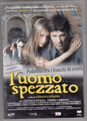 L'Uomo Spezzato Stefano Calvagna DVD in Italiano