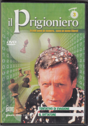 Il Prigioniero (Patrick McGoohan) - Box 1 vol. 3 (Episodi 5-6) - Versione da edicola - DVD in Italiano