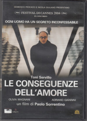 Le Conseguenze Dell'Amore Toni Servillo DVD in Italiano