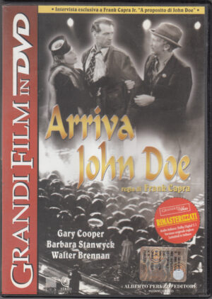 Arriva John Doe DVD in Italiano Versione da edicola
