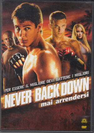 Never back down DVD in Italiano