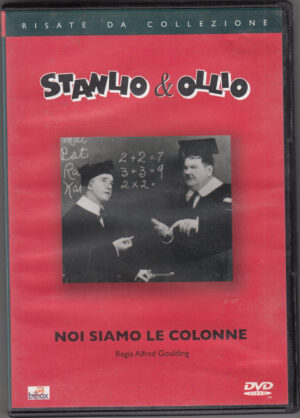 Stanlio & Ollio Noi Siamo Le Colonne DVD in Italiano Versione da edicola