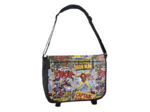 Heroes Borsa Tracolla con patta - Polyestere Marvel Comics