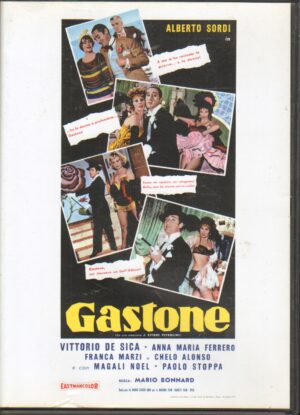 Gastone con Alberto Sordi DVD in Italiano. Editoriale