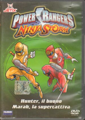Power Rangers Ninja Storm: Hunter il buono, Marh la supercattiva DVD in Italiano. Editoriale